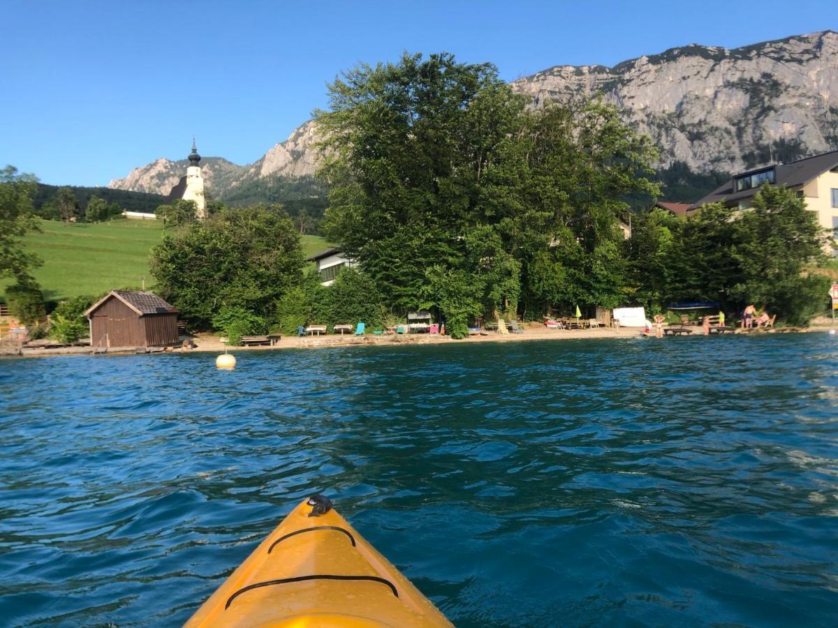 Attersee-Chalet Angermann Familie Spalt Steinbach am Attersee Eksteriør billede