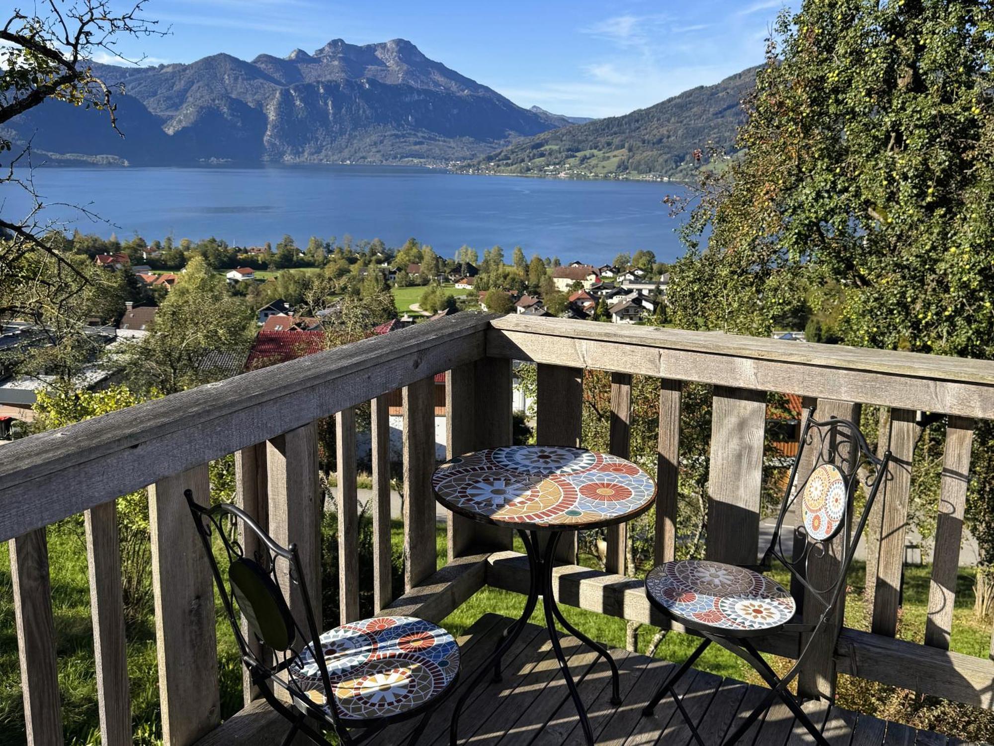 Attersee-Chalet Angermann Familie Spalt Steinbach am Attersee Eksteriør billede