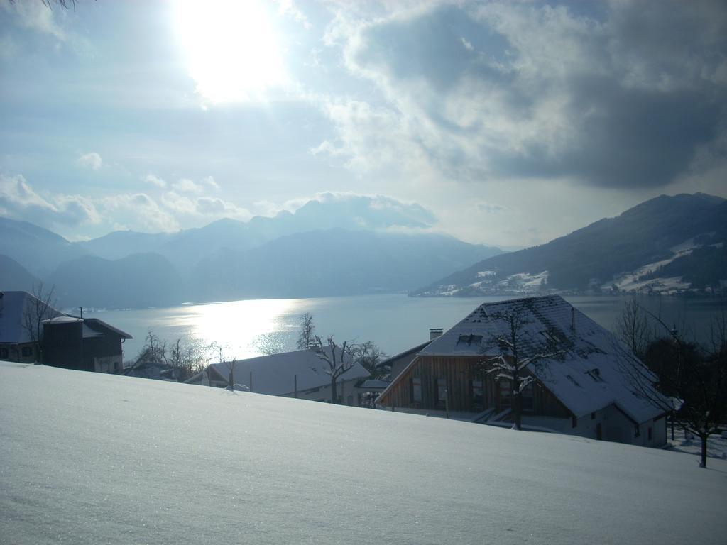 Attersee-Chalet Angermann Familie Spalt Steinbach am Attersee Eksteriør billede